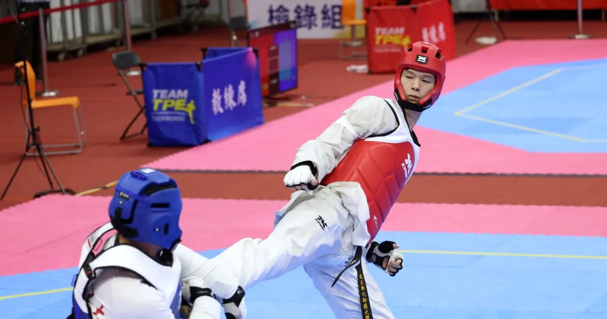 《跆拳道》洪俊義全大運強勢衛冕 世大運銀牌後技術與心態全面升級